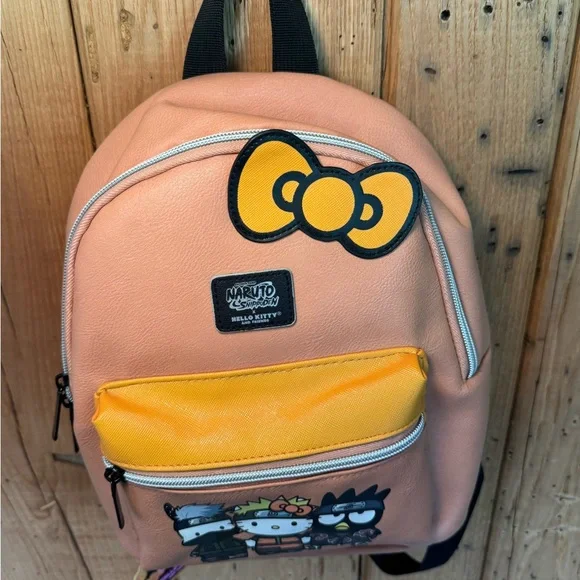 Sanrio Hello Kitty x Naruto Shippuden Women’s Mini Backpack Limited Edition - Picture 4 of 15